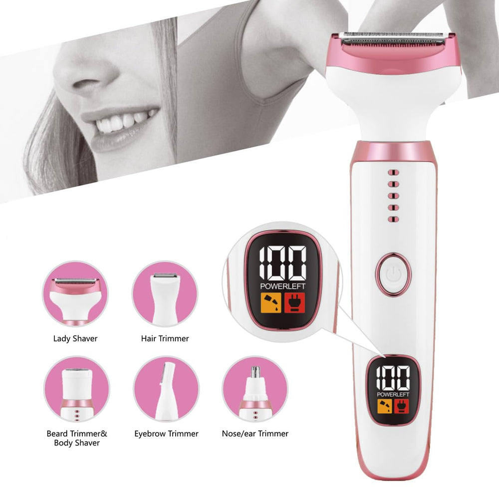 Cqxfsgr travel-ready razor powered by USB charging for 90-minute cordless use