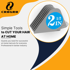 CR8GR8 clipper guards 2 inch guard for versatile grooming looks at home.