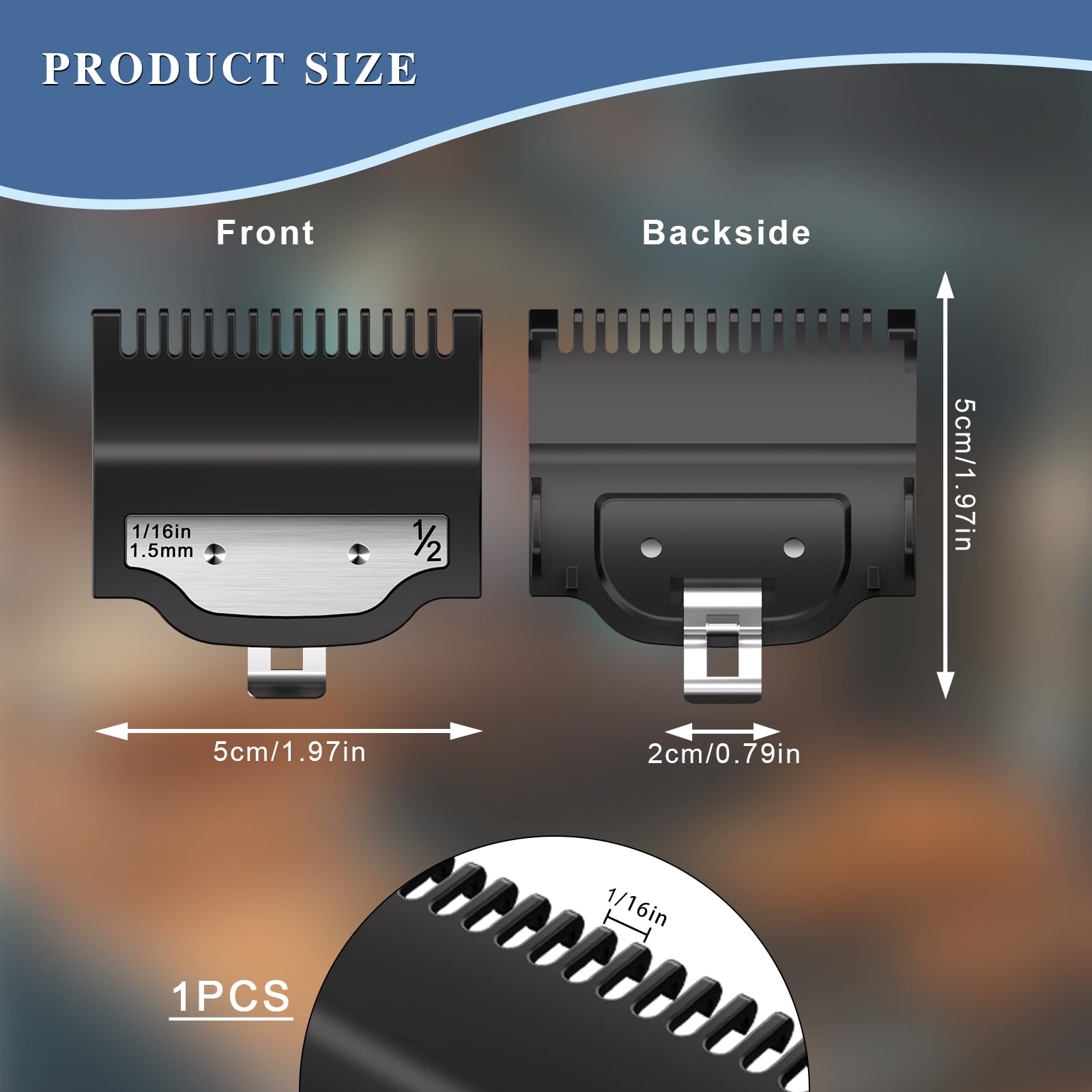 CR8GR8 guardas para Wahl: compatibles con modelos populares para un look práctico.