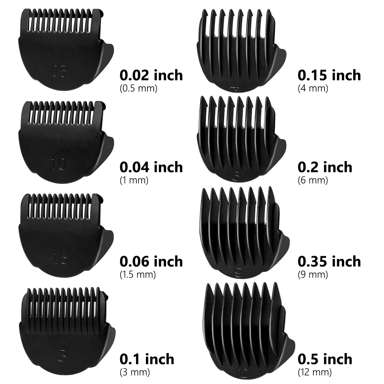 CR8GR8 hair clipper guards 0.2 inch guide for precise trimming and clean lines.