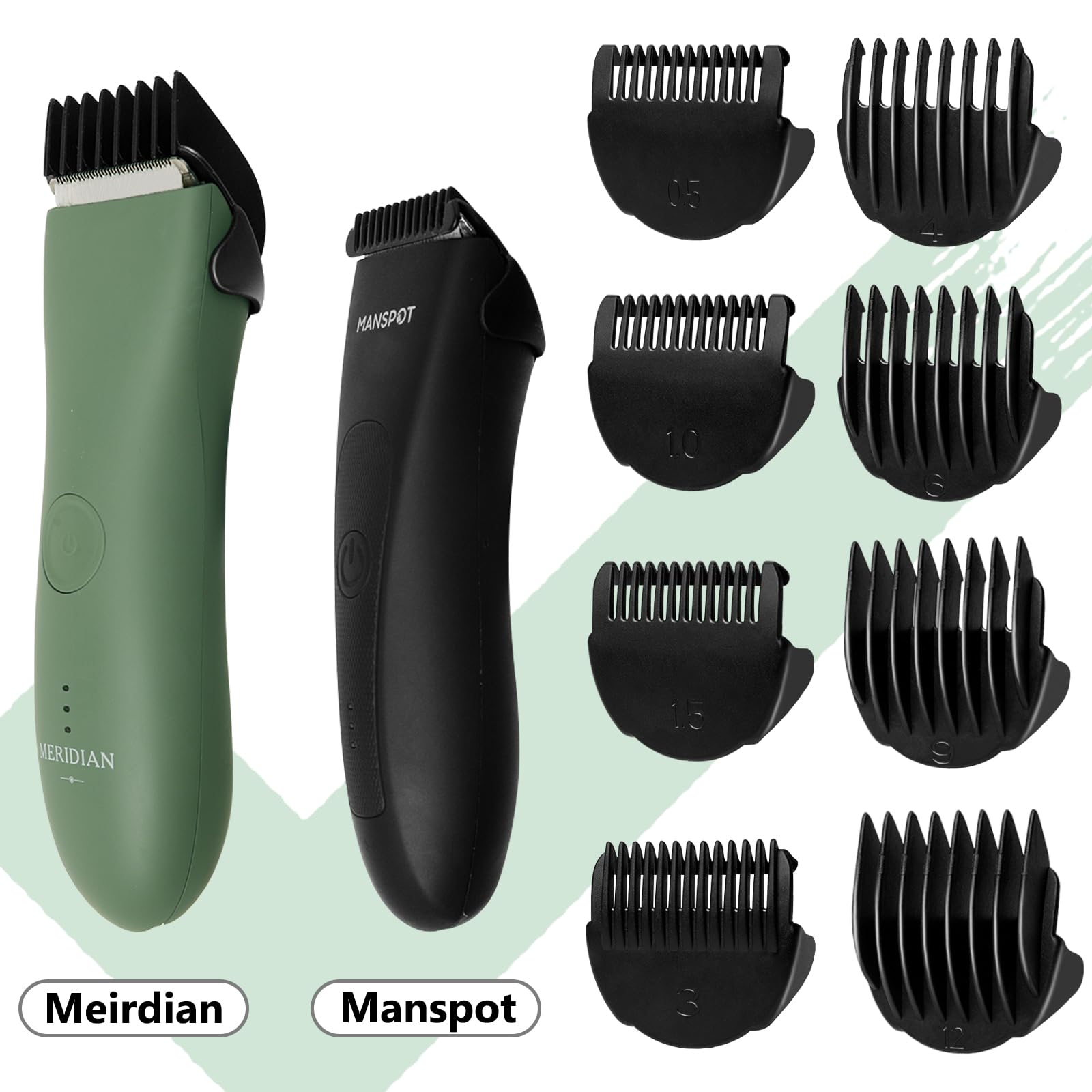 CR8GR8 hair clipper guards 0.5 inch guide for fuller body trims and even length.