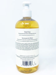 Crabtree & Evelyn Gardeners label closeup shows botanical extracts for refreshed skin.