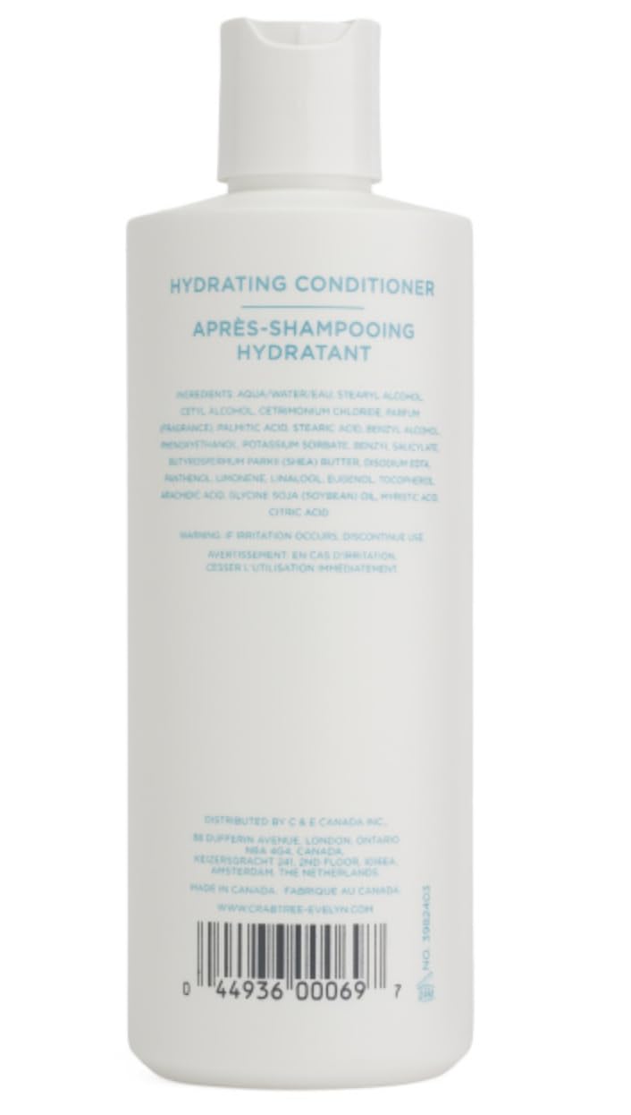 Crabtree & Evelyn La Source conditioner application demonstrates smooth strands and sea-inspired scent