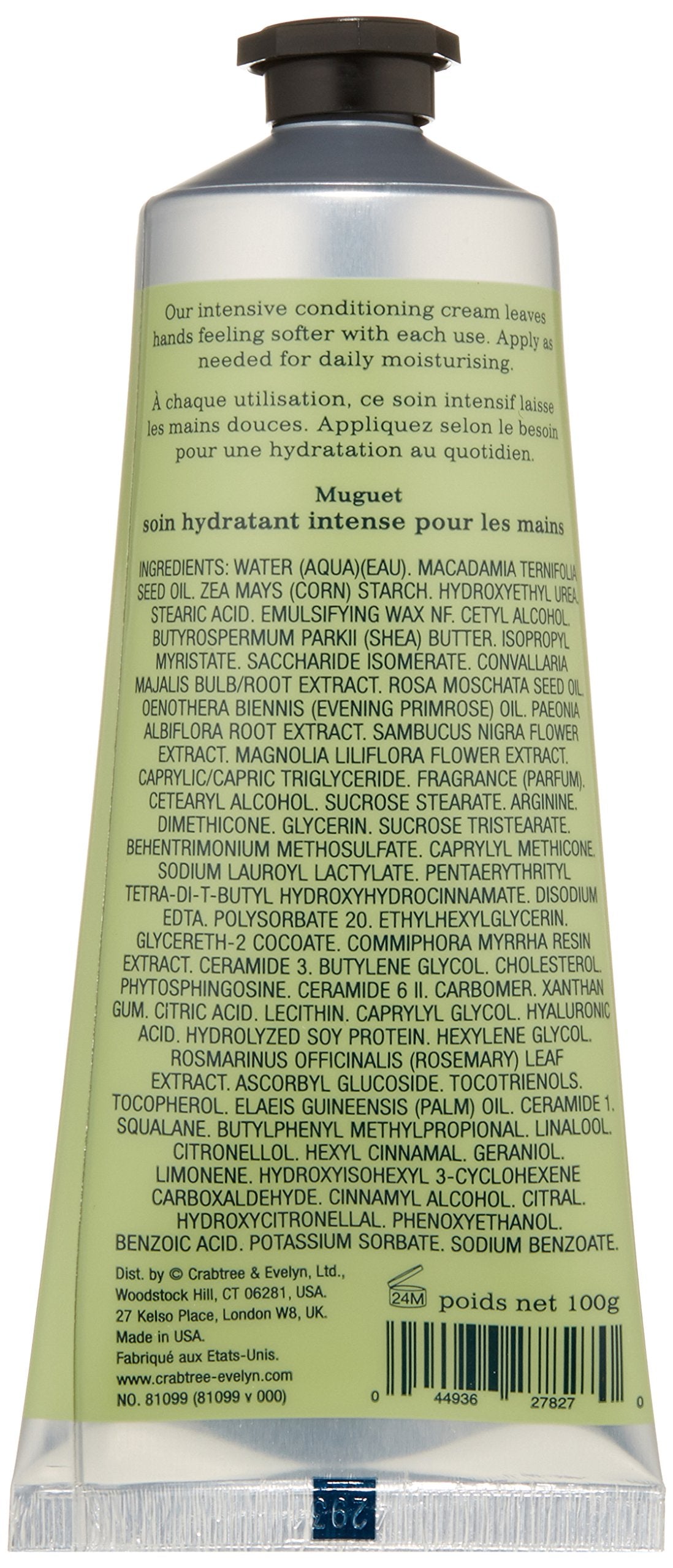 Crabtree & Evelyn Lily Hand Therapy nourishes nails and cuticles during daily care