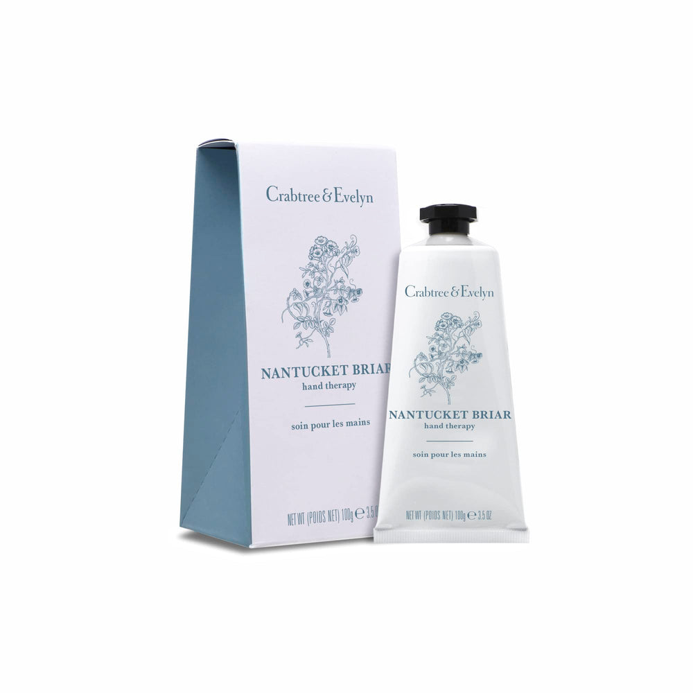 Crabtree & Evelyn Nantucket Briar crema de manos en tubo, hidratación suave para piel seca.