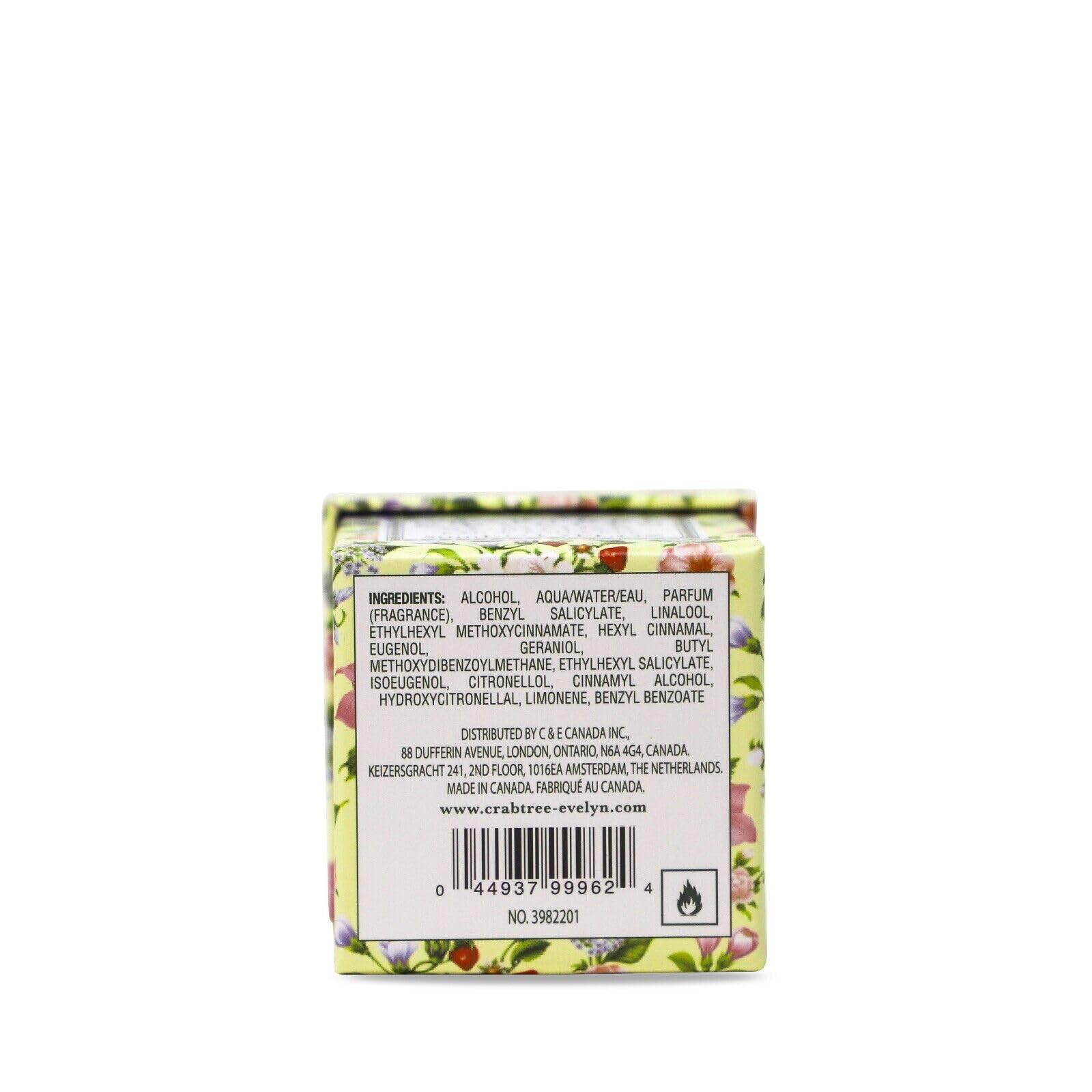 Crabtree & Evelyn Summer Hill floral-notes display, evoking fresh florals for daytime elegance.