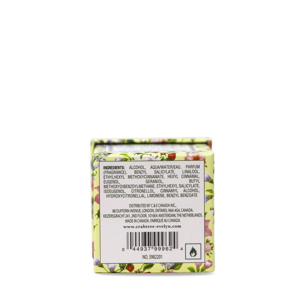 Crabtree & Evelyn Summer Hill floral-notes display, evoking fresh florals for daytime elegance.