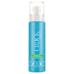 Crack Hair Fix Mist bottle closeup highlights moisturizing formula for healthy hair.
