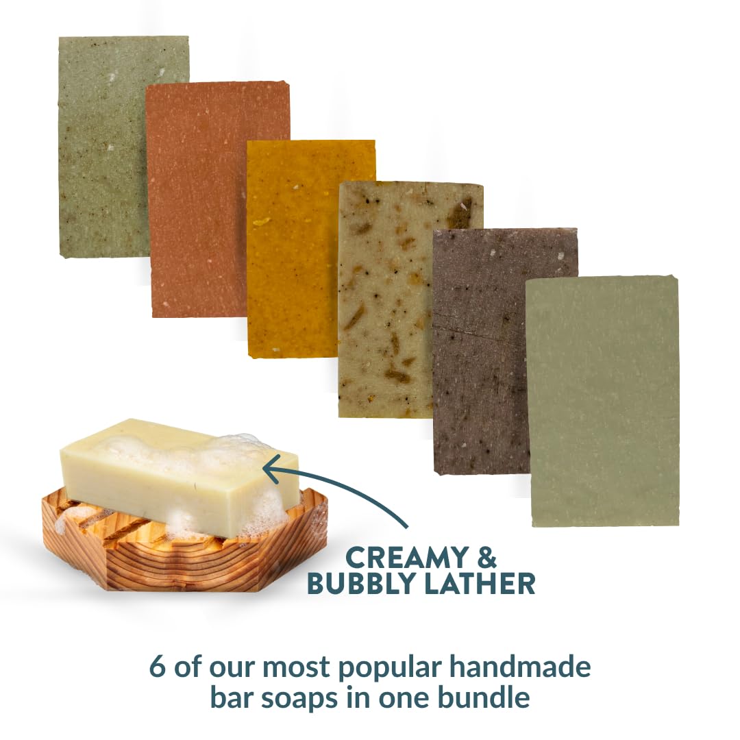 Crate 61 dry-skin care soap showcases plant-based, chemical-free ingredients for daily cleansing.