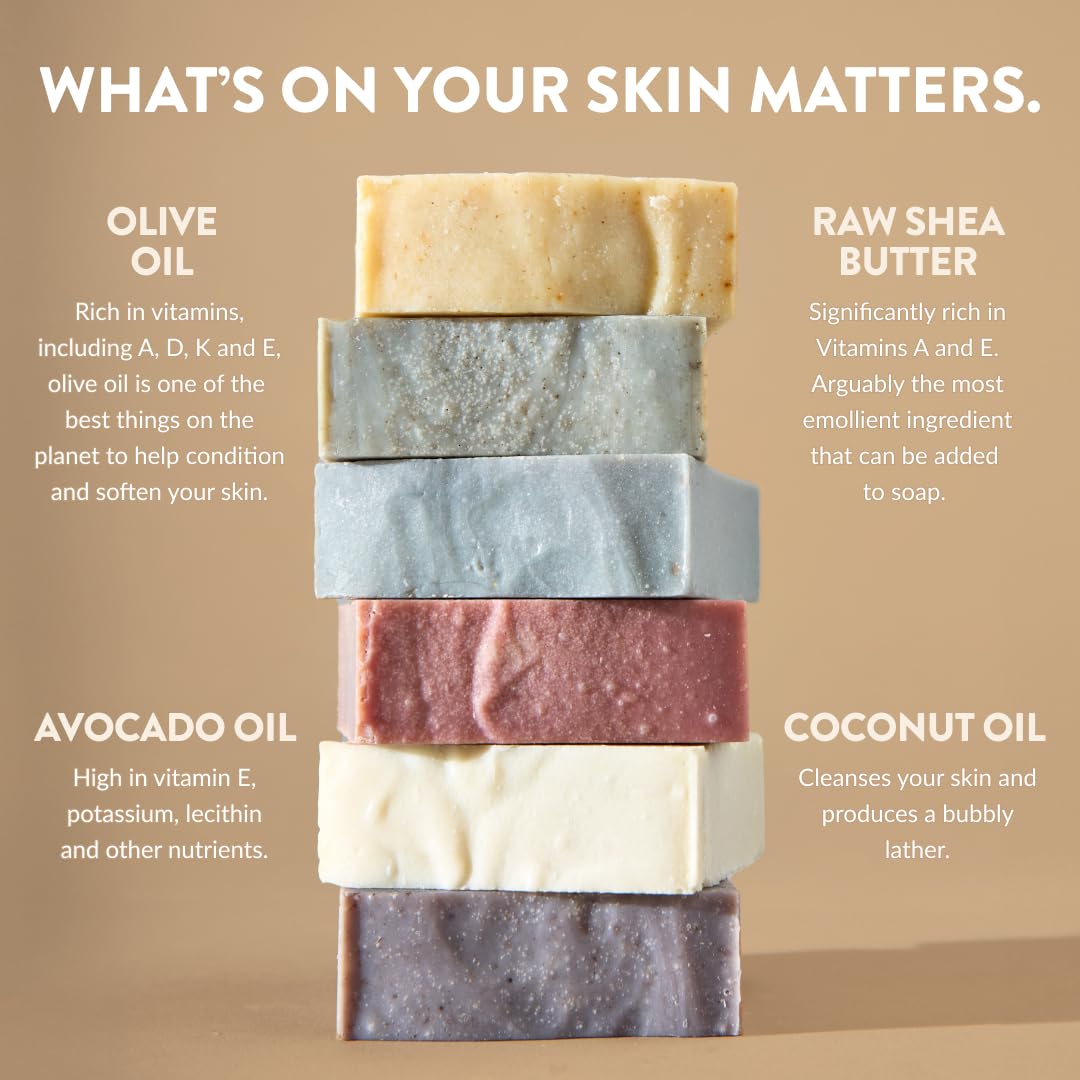 Crate 61 Organics citrus soap bar for eco-friendly, plant-based cleansing ritual.