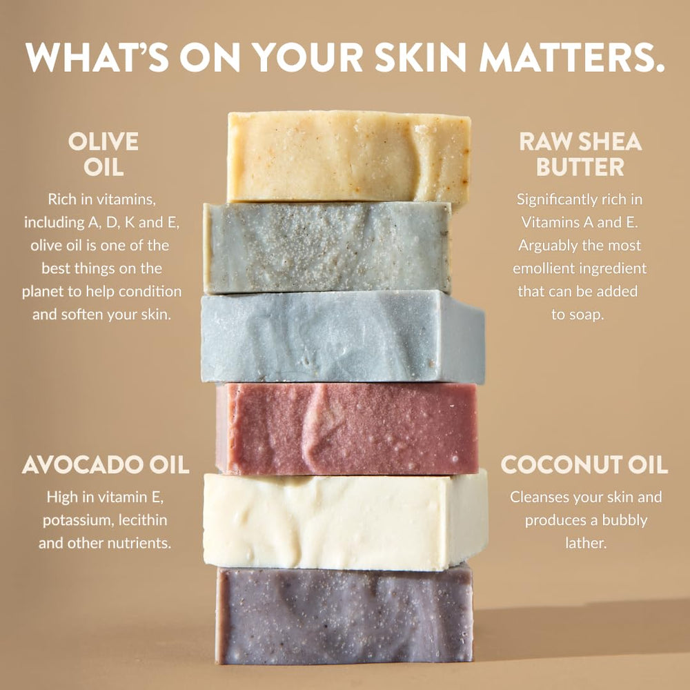 Crate 61 Organics citrus soap bar for eco-friendly, plant-based cleansing ritual.