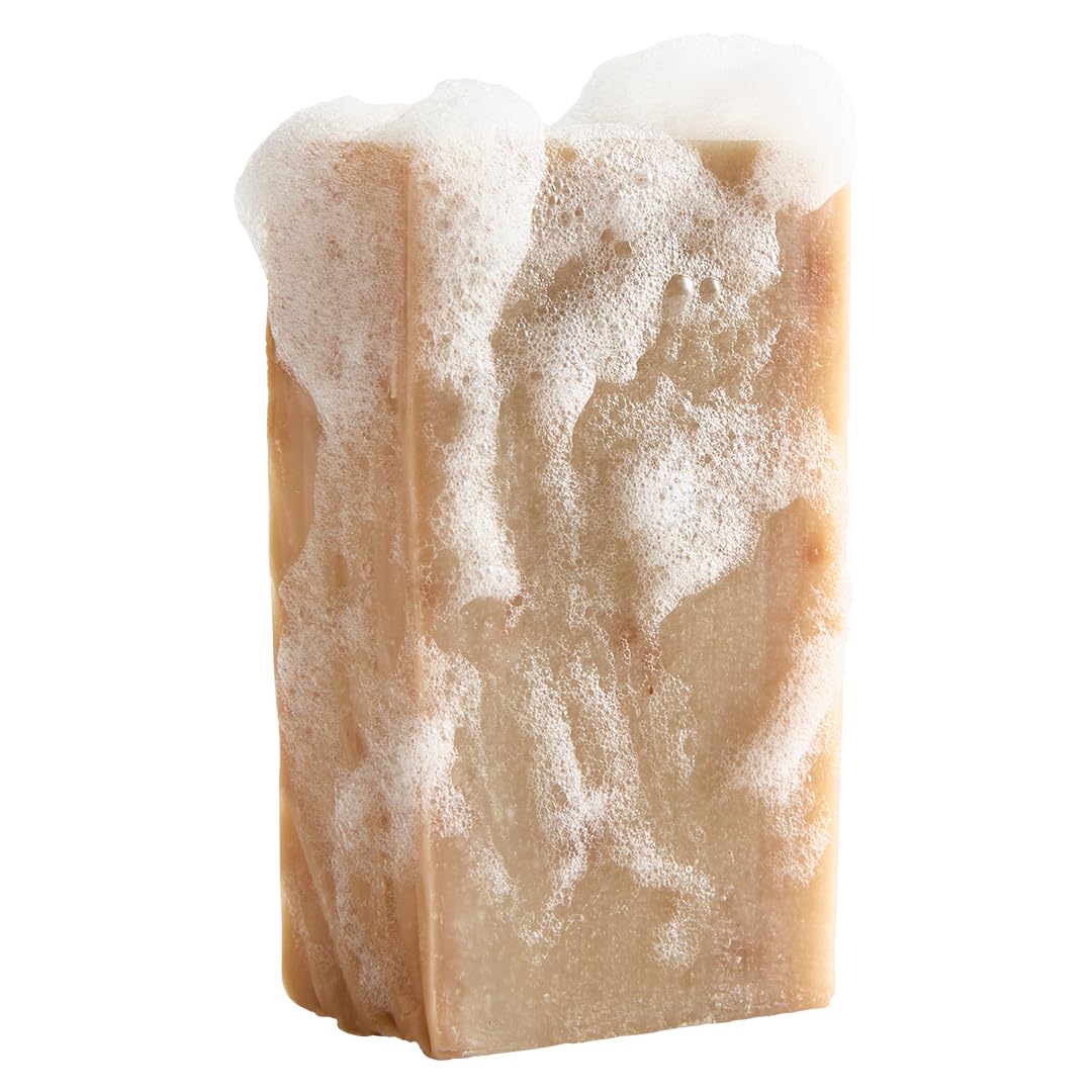 Crate 61 Organics coconut bar soap three-pack on display as gift-ready set