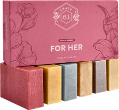 Crate 61 Organics natural soap bars in Canada sustainably packaged