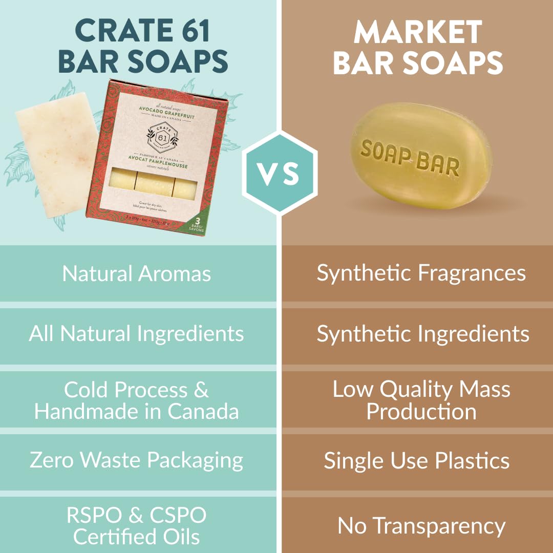 Crate 61 Organics natural mineral colorants showing chemical-free hues.