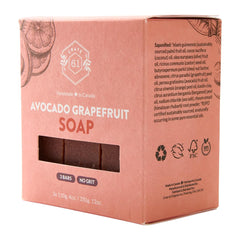 Crate 61 Organics premium essential oils drops conveying spa-like aroma.