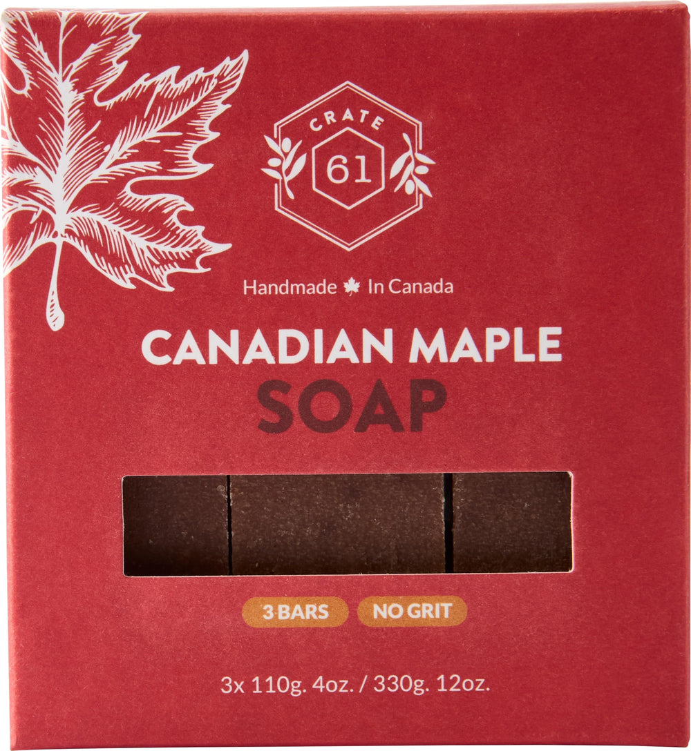 Crate 61 vegan soap bar image emphasizing plant-based formula for clean skin.