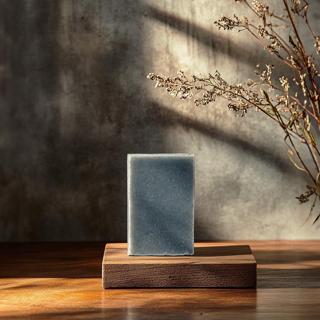 Crate 61 Organics handmade in Canada label on Alpine & Spice soap.