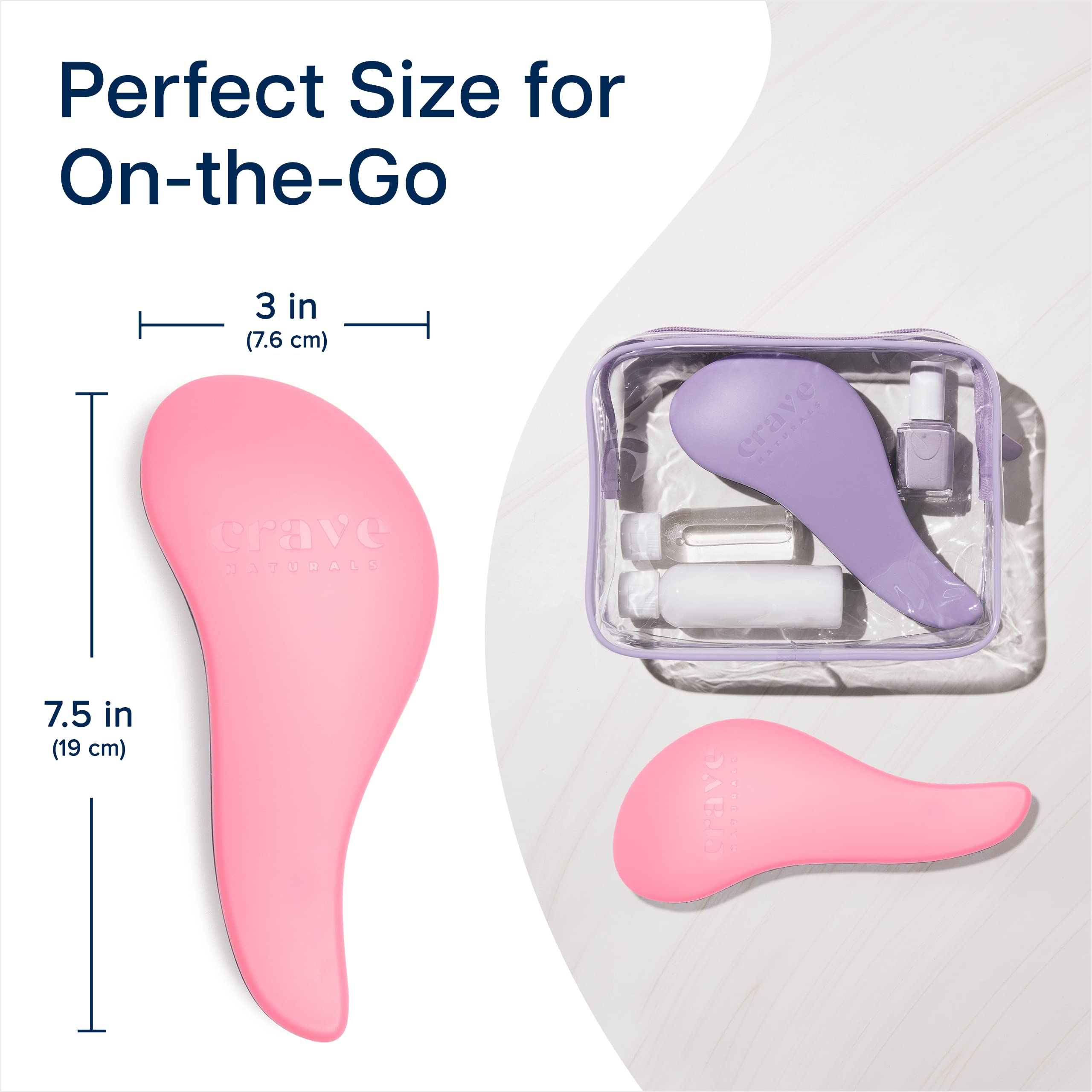 Crave Naturals Glide Thru kid holding shows easy grip