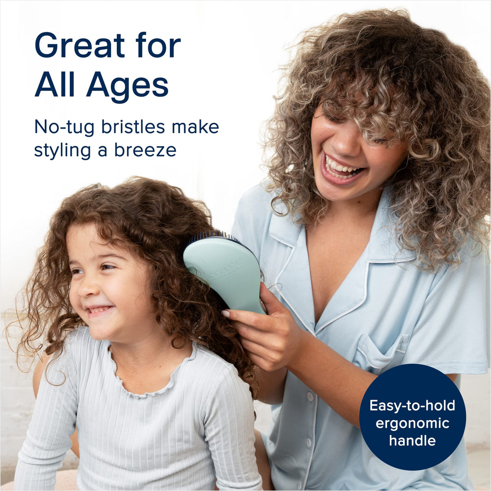 Crave Naturals 2-pack detangler brushes for versatile family routines and shared use.