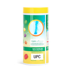 Crayola Bath Dropz color tablets dissolve close-up emphasizing quick fizz and color release