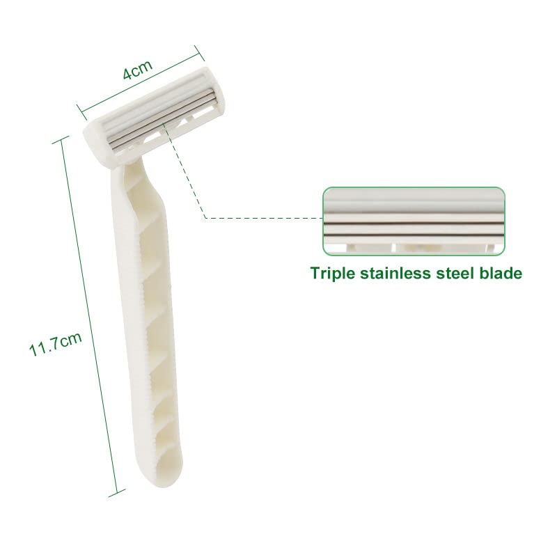 Crazors eight-pack travel toiletries emphasize convenient grooming on trips.