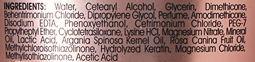 Cream Silk Triple Keratin Rescue texture closeup shows creamy formula
