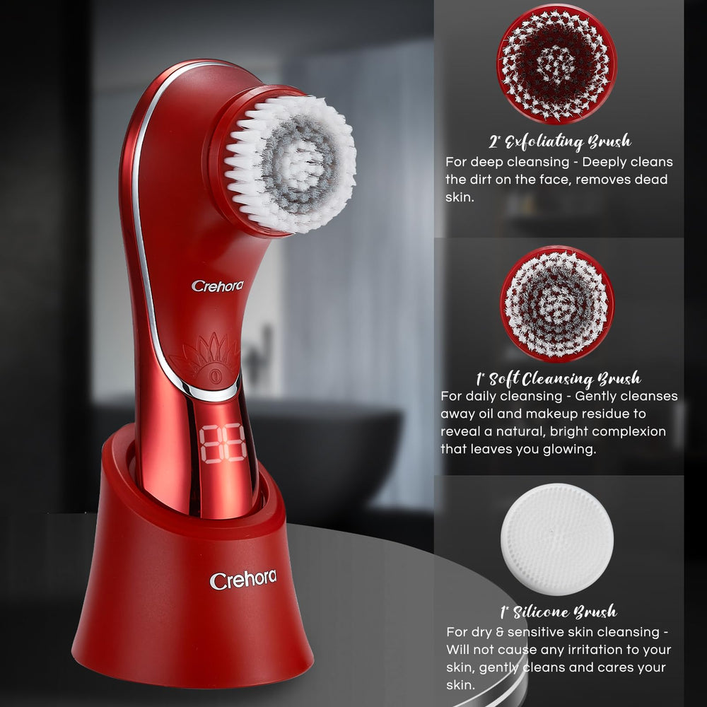 Crehora IPX-7 waterproof design for safe use in bath or shower.