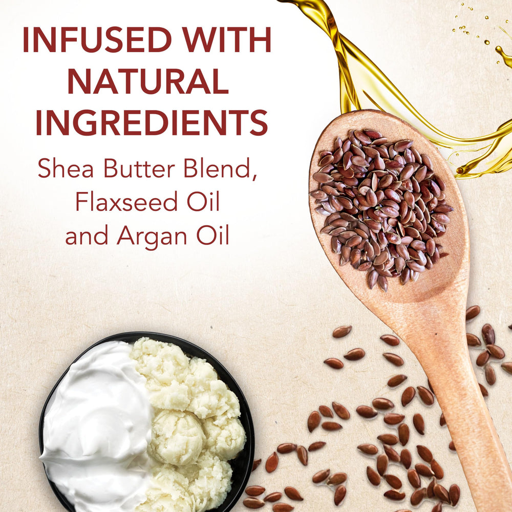 Creme of Nature leave-in butter blend hands applying for detangling.