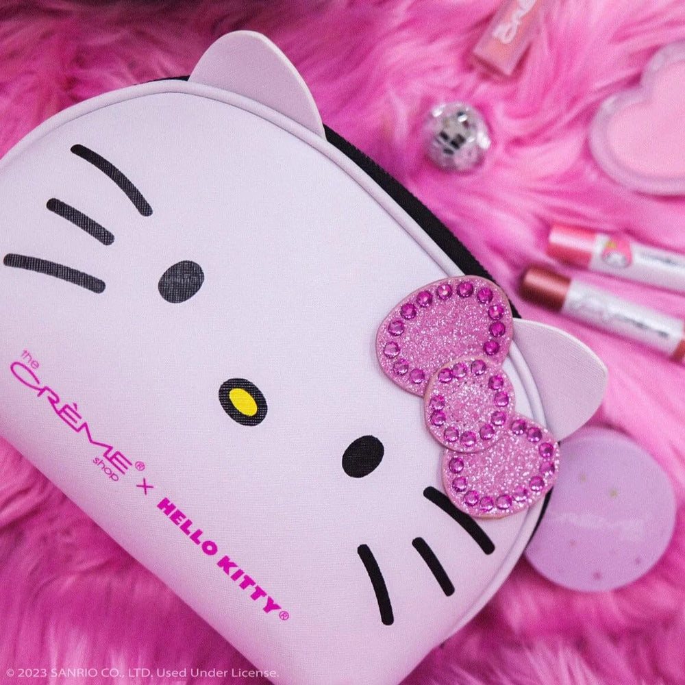 The Crème Shop Hello Kitty Y2K pouch limited edition packaging collectable feel.