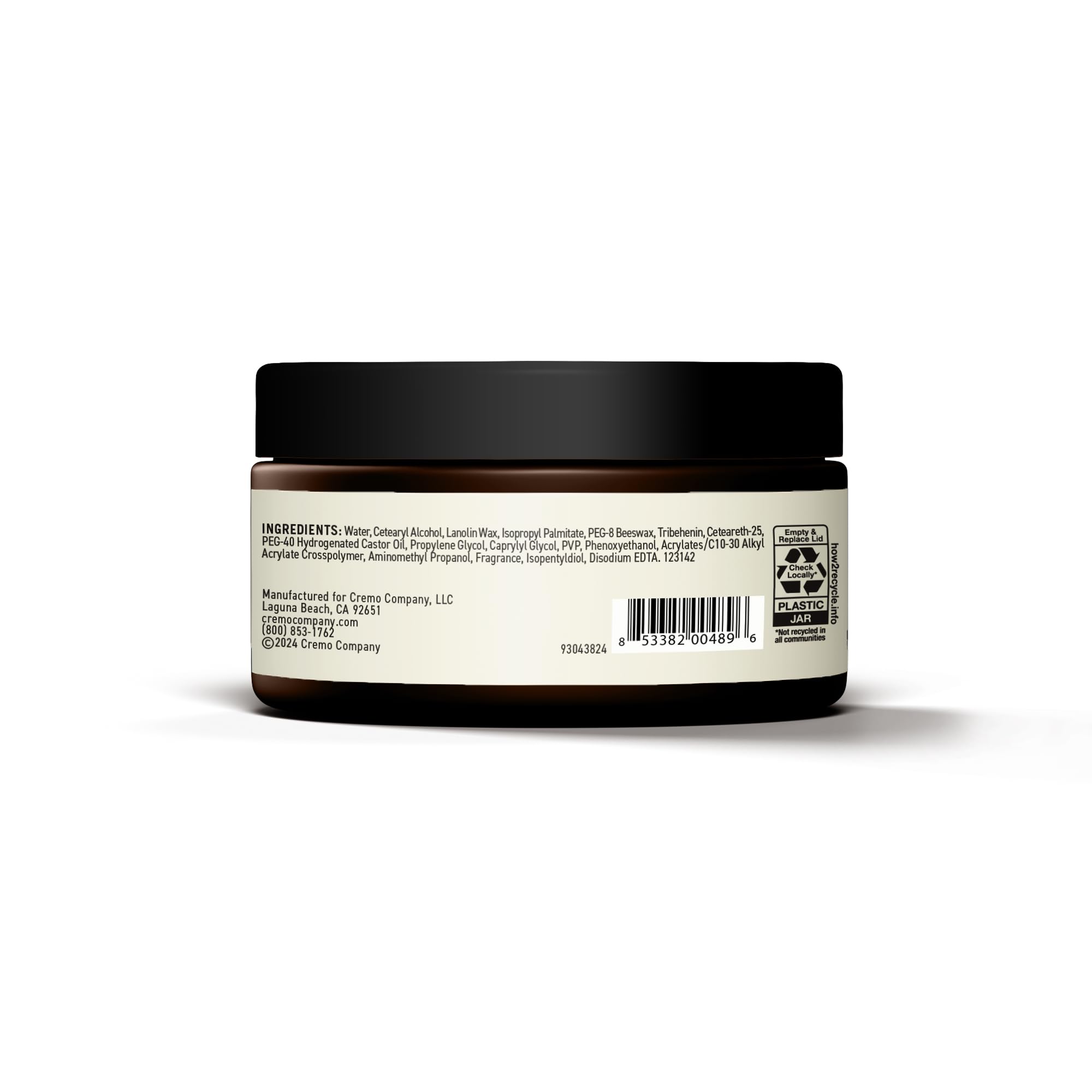 Cremo thickening paste styling session demonstrates versatile hold