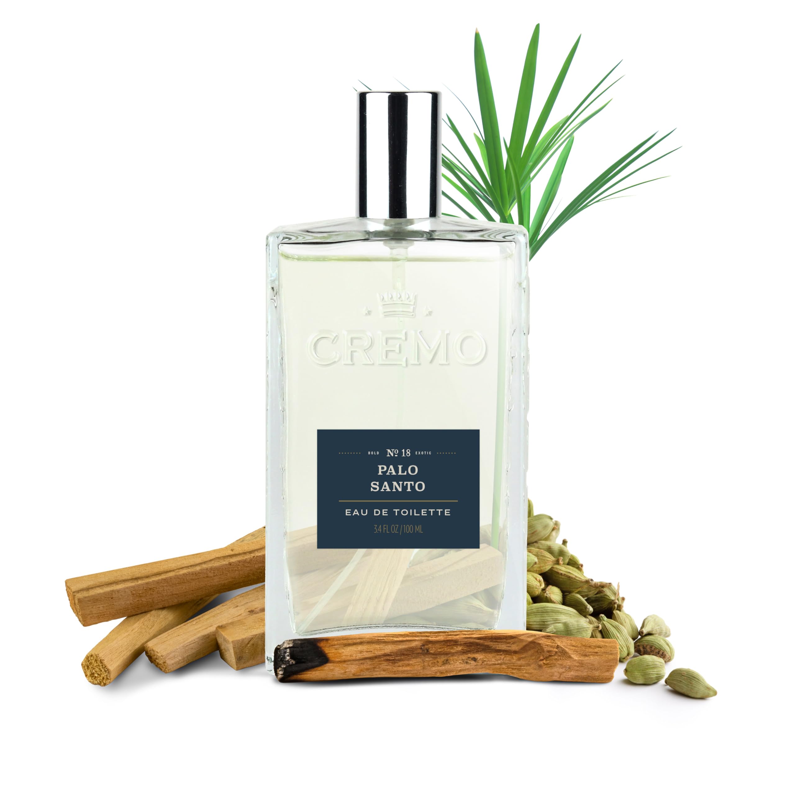 Cremo Palo Santo Cologne is travel-friendly for quick daily use.