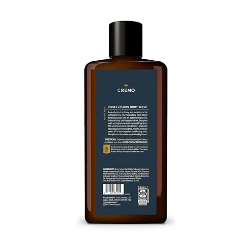Cremo Reserve Palo Santo lather closeup highlighting evolving fragrance during shower