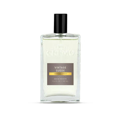 Cremo Vintage Suede bottle spray for daily refined fragrance