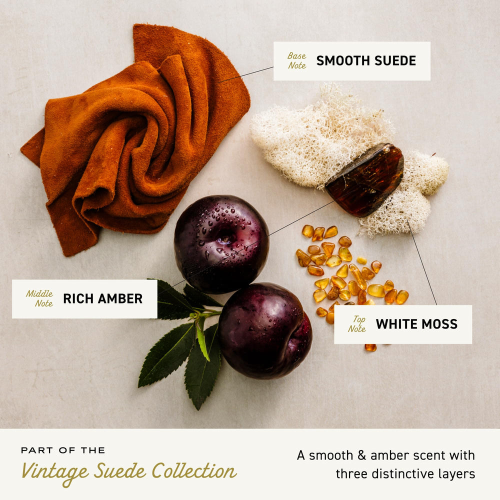 Cremo Vintage Suede lifestyle scene for sophisticated evenings out