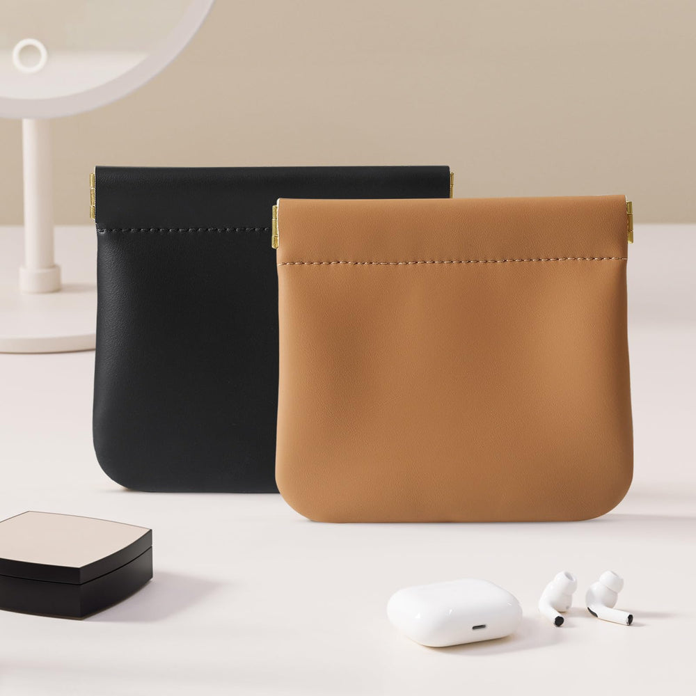 Cretkhp travel purse compact size fits in bags for trips