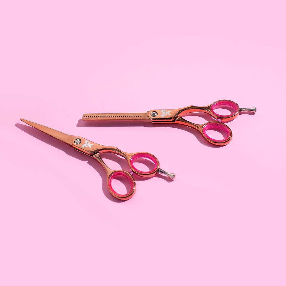 Cricket comfort-silencer in rose gold for quiet, smooth cutting.