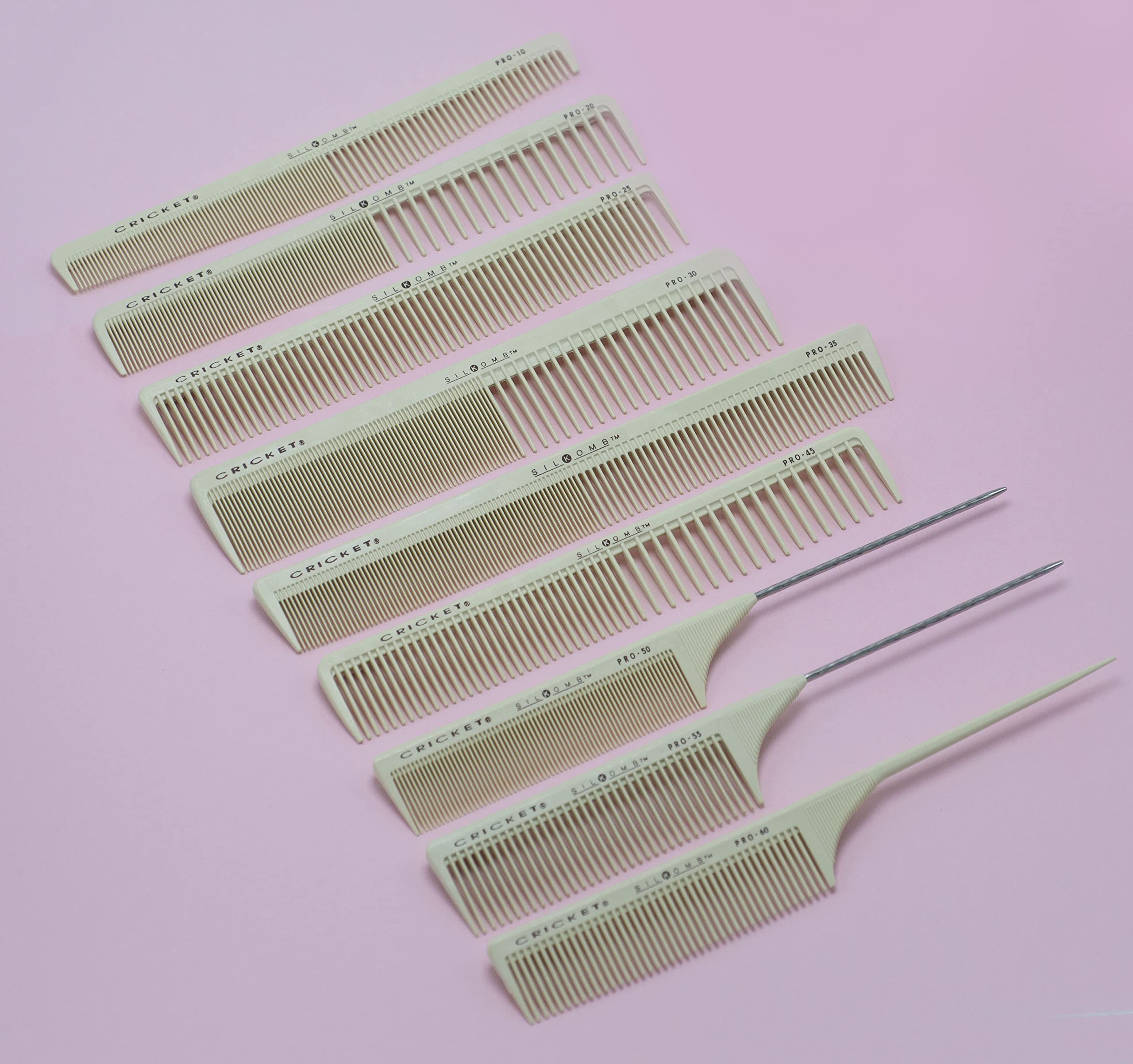 Cricket Silkomb Pro-20 works on all hair types from thick to fine