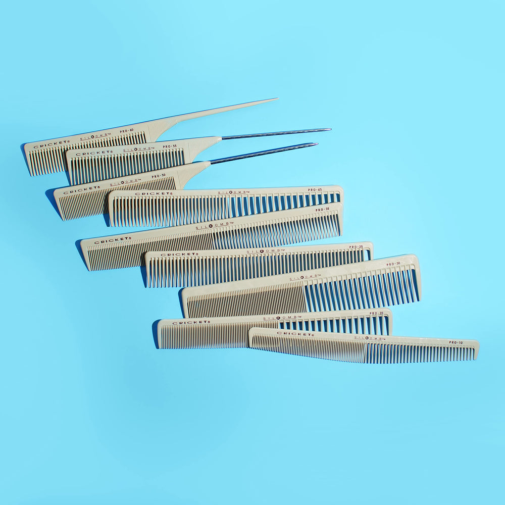 Cricket Silkomb Pro-20 seamless teeth offer silky, snag-free styling