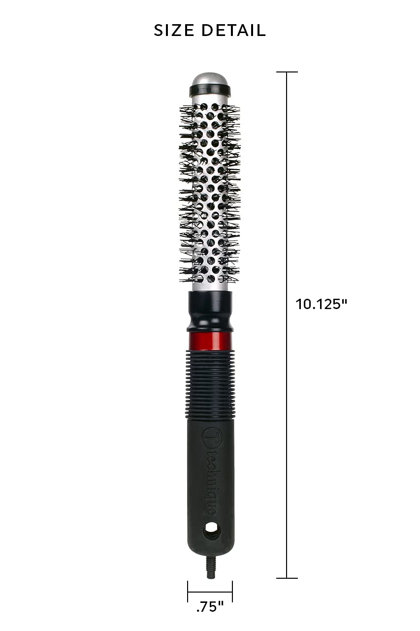 CRICKET Technique 300 tourmaline-bristles close-up highlighting shine and anti-static action