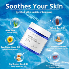 Crogooe eczema cream on arm demonstrates a lightweight barrier and daily comfort.