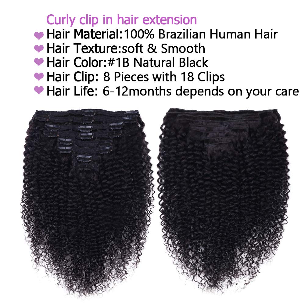 Croocco 14-inch waves clip-in show natural color blend for Black women.