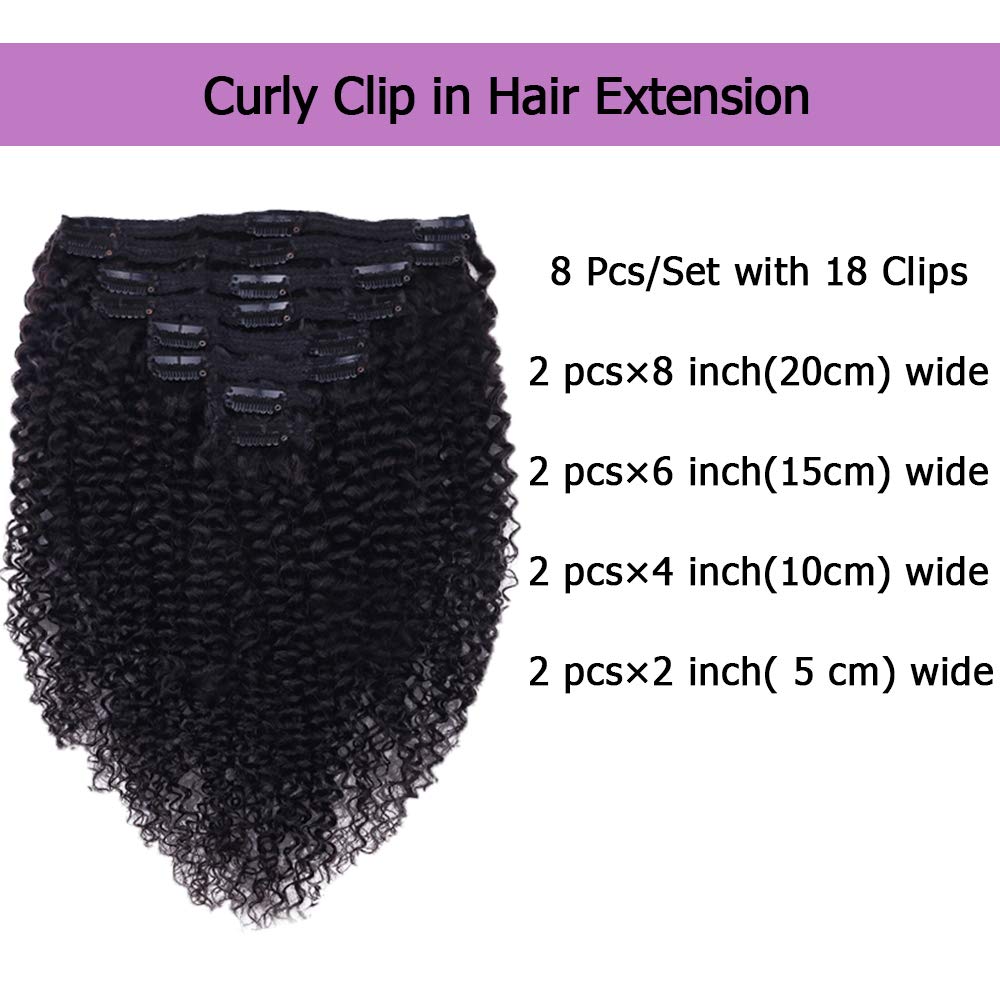 Croocco Curly Clip-In Extension Brazilian Remy hair for premium texture and easy styling.