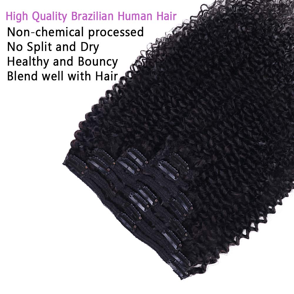 Croocco Curly Clip-In full-head setup demonstrates instant glam and volume.