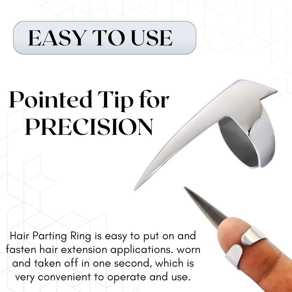 Cross Edge Pro parting tip closeup demonstrates lightweight, easy-to-wear functionality.