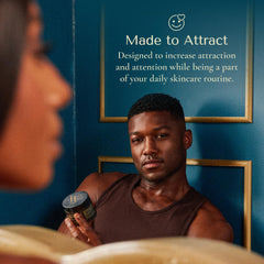 Crowned Skin Reign applying on arm shows easy daily moisturization.