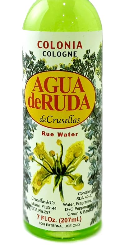 Crusellas Rue Water spray action demonstrates easy, refreshing application