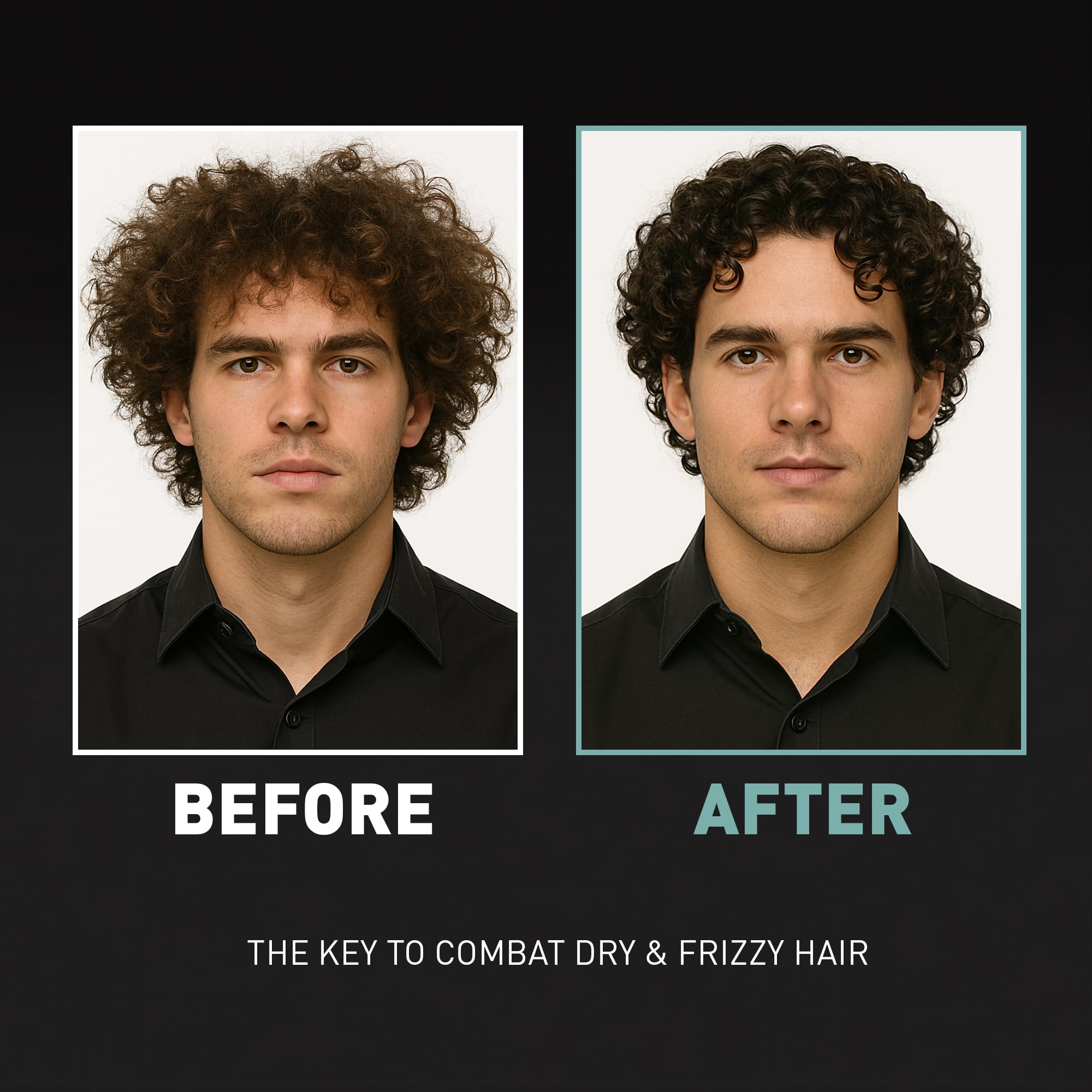 Hair Craft Co. CRVFT conditioner in hands ready for quick daily application and moisture