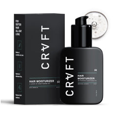Hair Craft Co. CRVFT daily leave-in conditioner bottle with pump for easy hydration