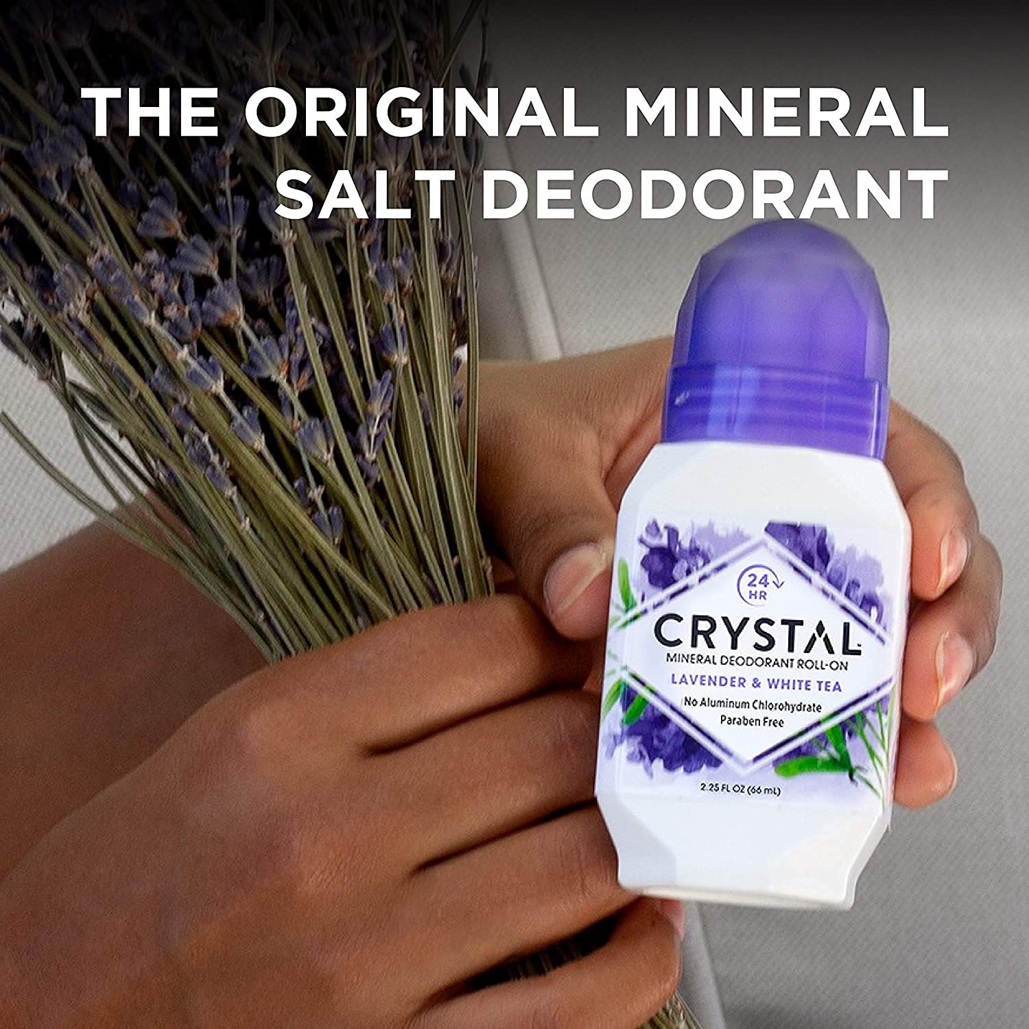 Crystal Essence bathroom shelf scene showcasing quick, everyday refreshment