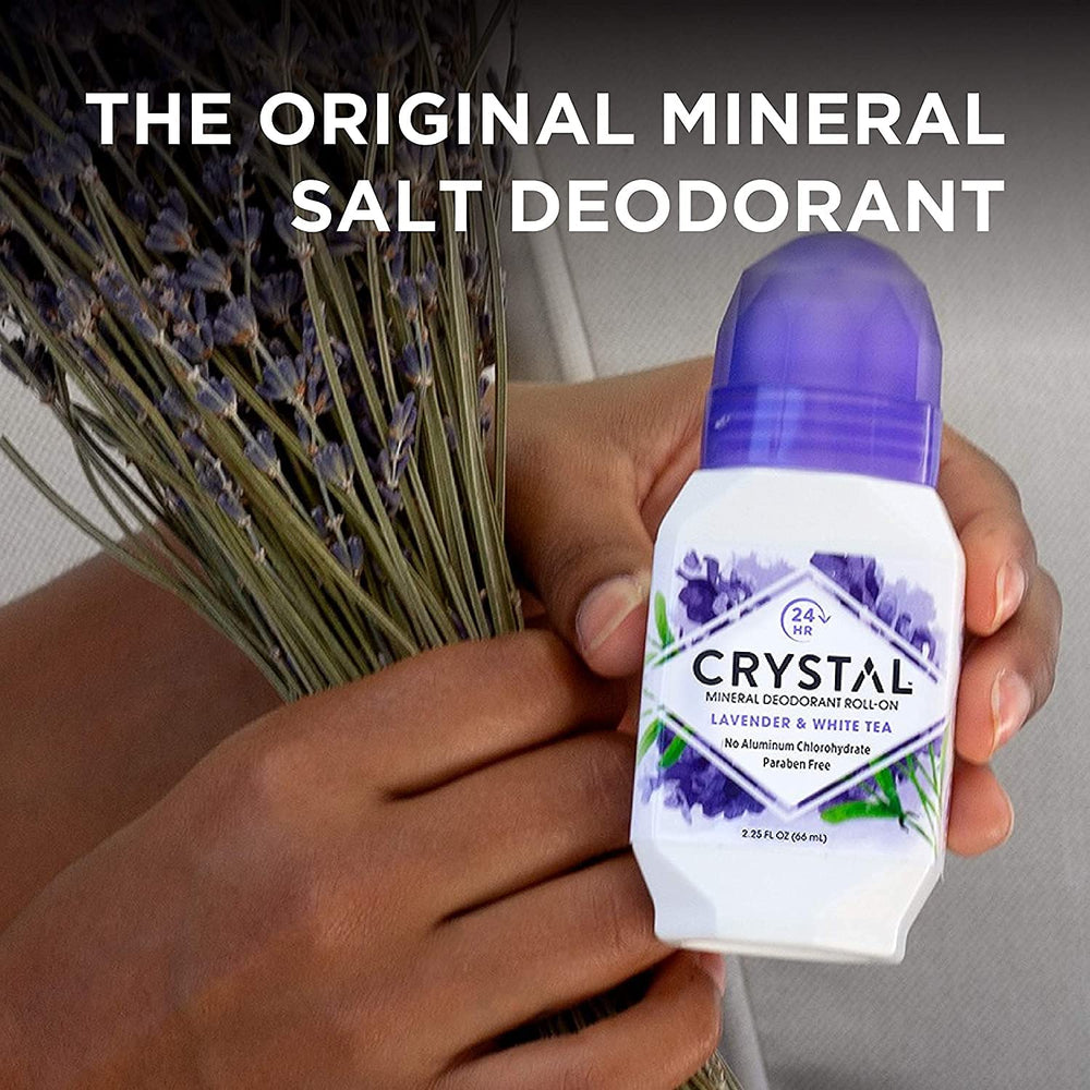 Crystal Essence bathroom shelf scene showcasing quick, everyday refreshment